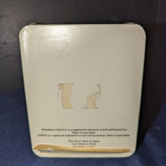 Waterbury Clock Co. Presented by Timex Mini Candlestick Telephone Clock - Picture 11 of 13